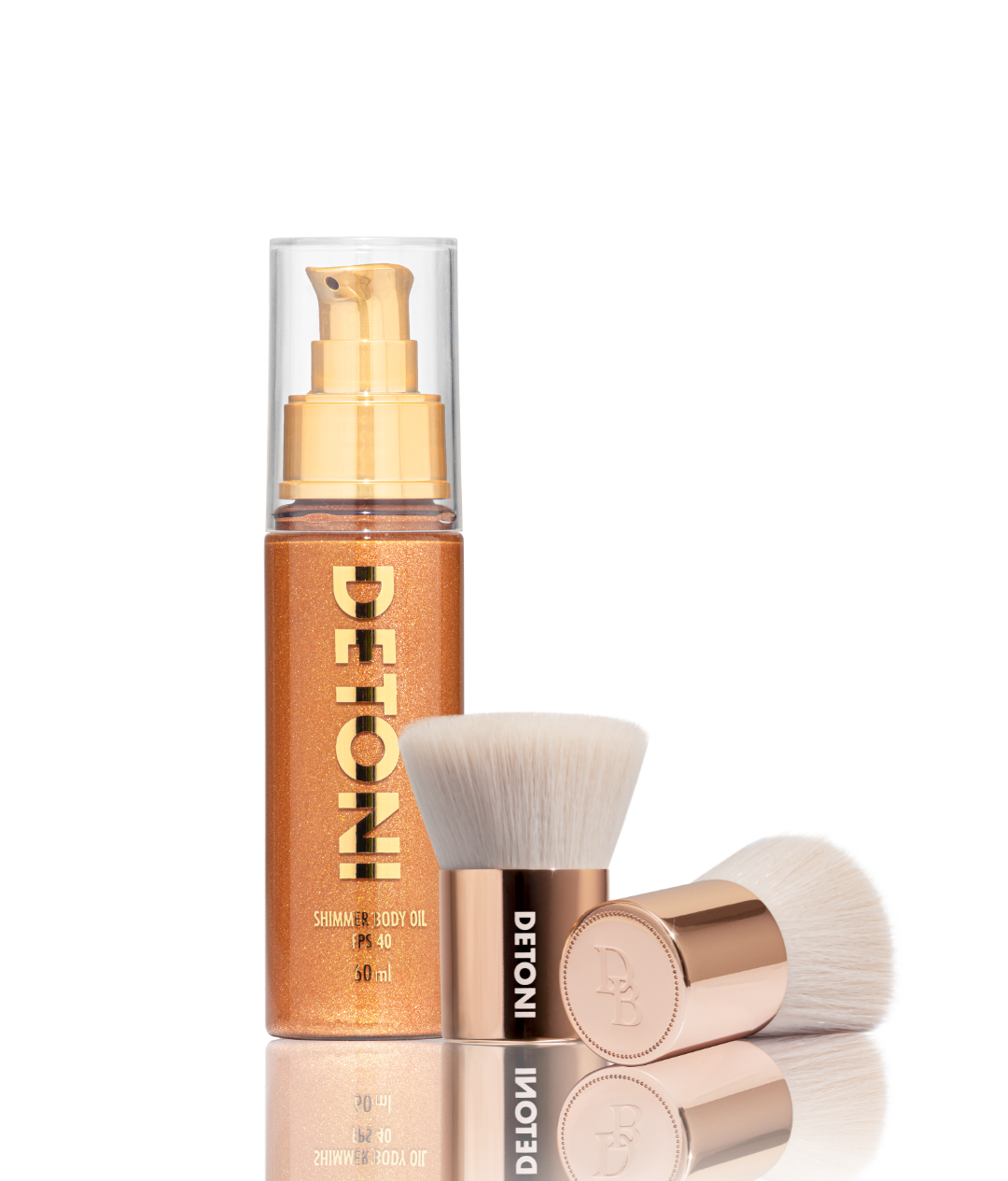 COMBO SHIMMER BODY OIL + BODY BRUSH